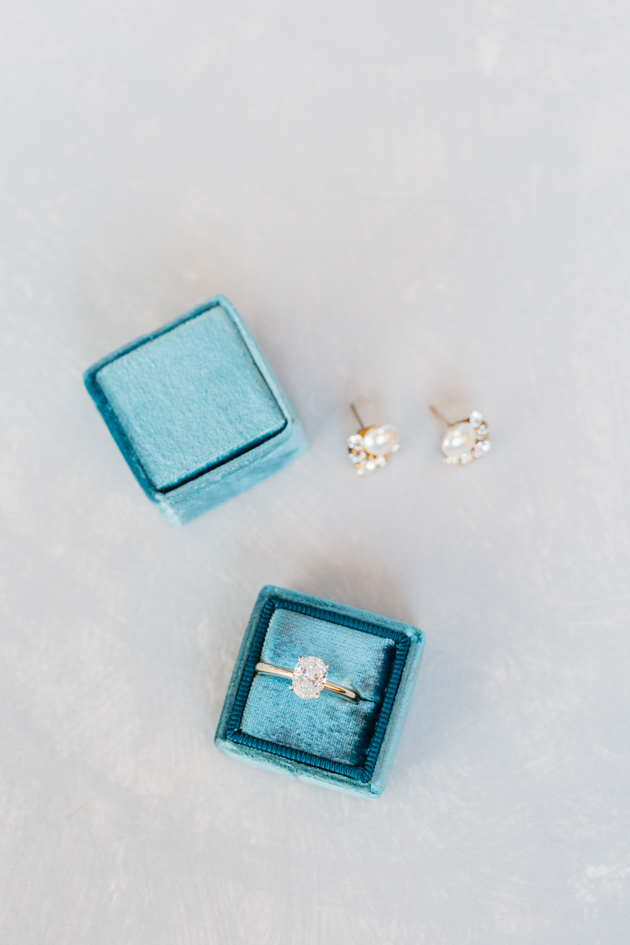Mrs Box with engagement ring